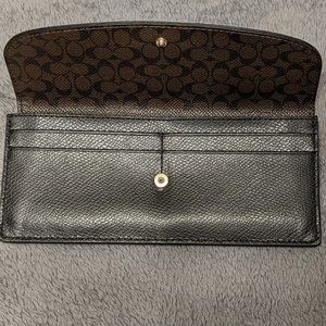 Black Coach Wallet